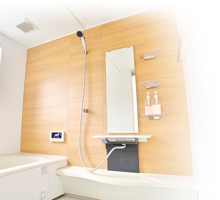 「使って便利! 浴室乾燥機付き」のイメージ