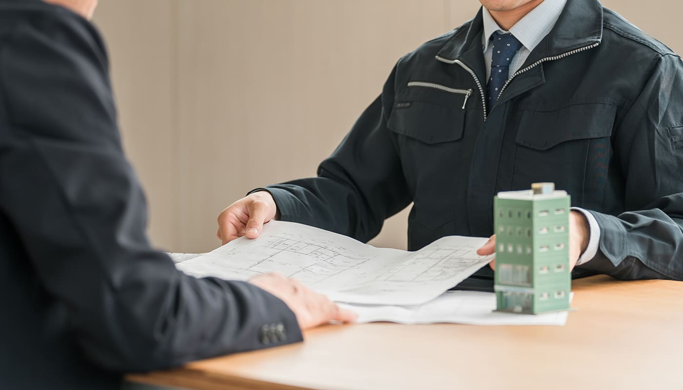 マンション管理に関する話し合いの様子