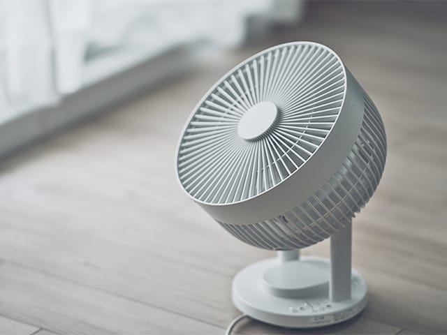 扇風機・サーキュレーターを併用する