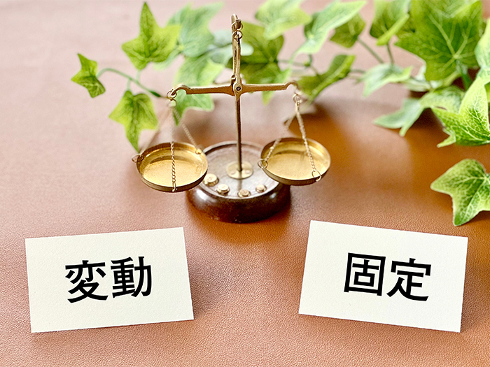 デメリット①今は変動金利より金利が高い イメージ