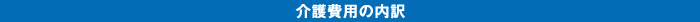 介護費用の内訳