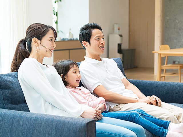 置き場所を自由に決められる「テレビ」も イメージ