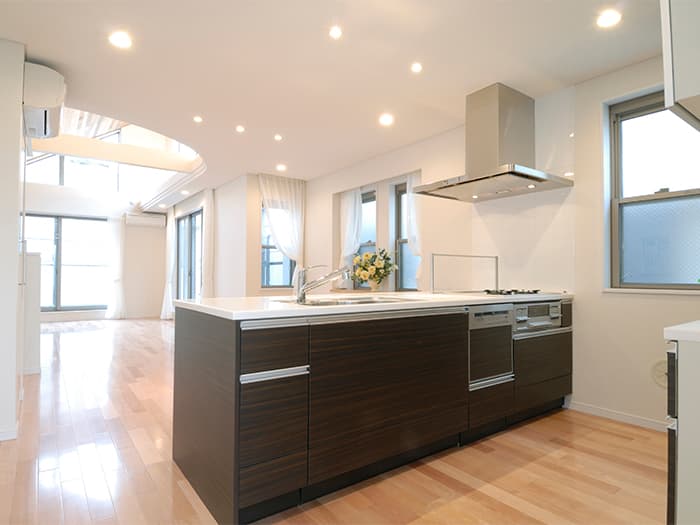 オープンキッチン イメージ