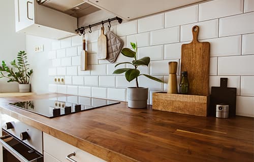 キッチンの「素材」にこだわって使いやすく！