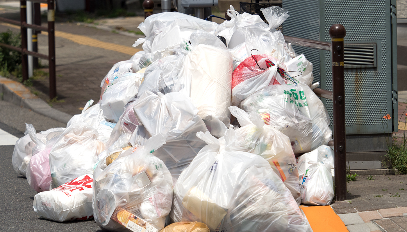 ゴミ置き場がきれいに使われているか?