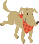 犬はこんな家が大好き!/イラスト