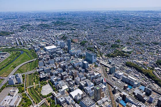 田園都市線・グリーンラインエリアイメージ