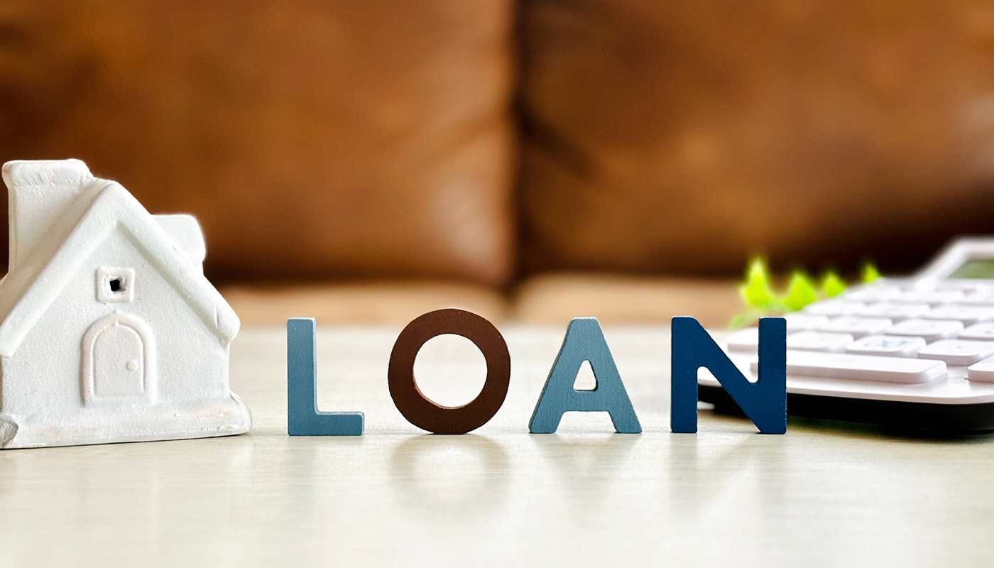 アルファベットのLOANのオブジェ