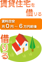 賃貸住宅を借りる