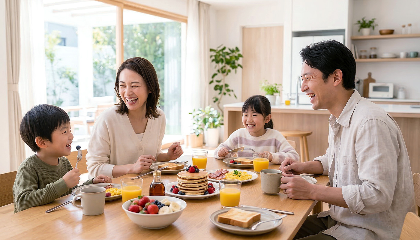 年代別の主なライフイベントと家族構成 イメージ