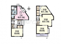 埼玉県富士見市水谷東３丁目：物件画像