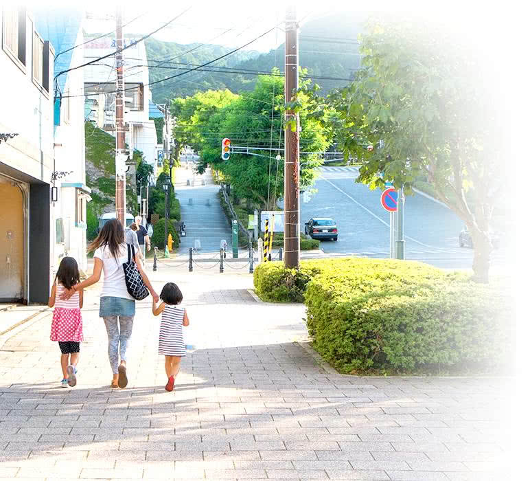 「通勤通学に便利な“駅近”」のイメージ